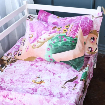 Простынь MirSon Бязь 17-0791 Frozen pink 150 х 220 см (2200011426006)