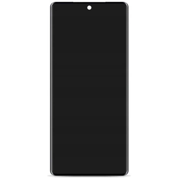Дисплей (екран) Infinix Hot 50 Pro Plus, High quality, З сенсорним склом, Без рамки, Чорний - 652014