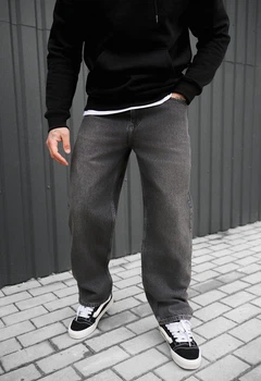 Джинси Staff 038 loose fit gray 33