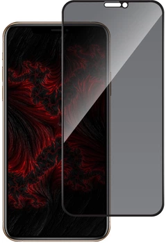 Защитное стекло антишпион Intaleo Privacy для Apple iPhone XS Max/11 Pro Max Black (1283126621352)