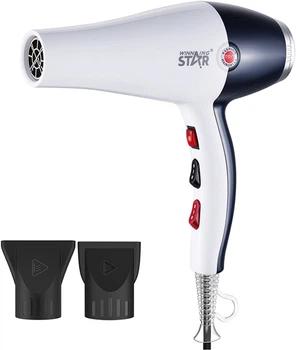 Фен WINNINGSTAR ST-5715 2000W White-blue