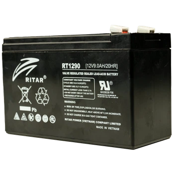 Свинцево-кислотна акумуляторна батарея Ritar RT1290 9А•г 12В
