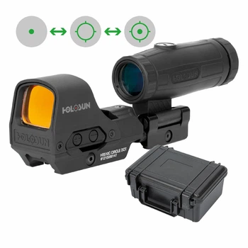 Комплект коллиматор + магнифер Holosun HS510C Green Dot & HM3X Combo