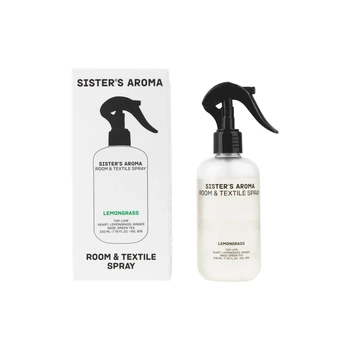Освежитель воздуха Sister's Aroma Лемонграсс Парфюмированный спрей для комнаты и текстиля 230 мл (4820227786008)