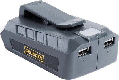 Adapter akumulatorowy Grunder ADP-01 2xUSB 18V 2A (4772013277002)