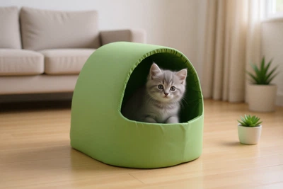 Будка для котов и собак Эконом №1 360х320х320