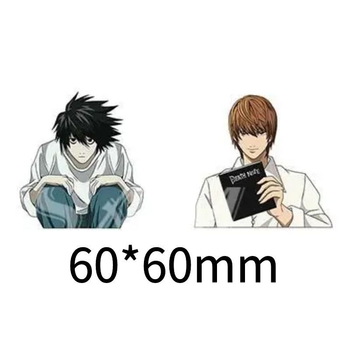 Голографическая наклейка Тетрадь смерти Death Note