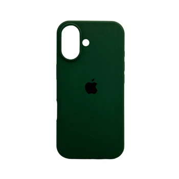 Защитный чехол-накладка Silicone Full Case AA Open Cam для Apple iPhone 17 Atrovirens (FullOpeAAi17-40)