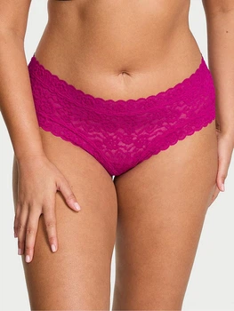 Женские трусики Victoria’s Secret (658731456825) Lace Cheeky Panty L розовые