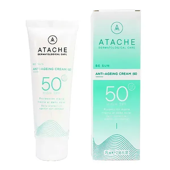 Антивозрастной солнцезащитный крем Atache Be Sun Anti-Aging Cream SPF 50+ 75 мл