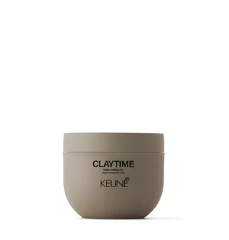 Матовая формовочная глина для волос KEUNE Claytime 100 мл профессиональный стайлинг, матовый эффект и текстура, для эластичной фиксации волос