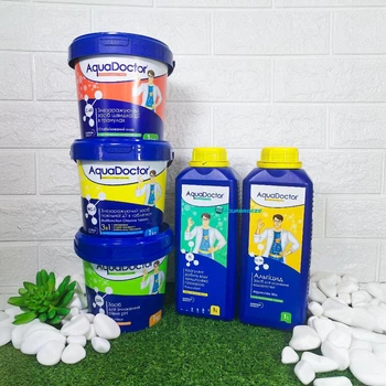Комплект хімії для басейну AquaDoctor 5в1