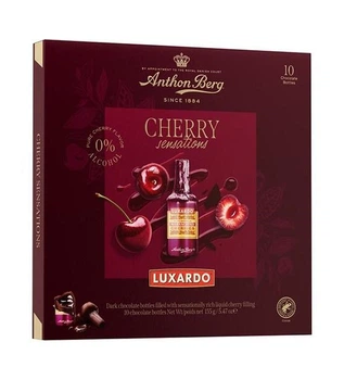 Шоколадні пляшечки Anthon Berg Cherry Sensations Luxardo 155 грам