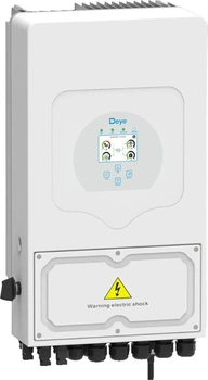 Гібридний інвертор Deye SUN-08K-SG05LP1-EU-AM2 WiFi (8 kW, 1 фаза, 2 MPPT, LV)