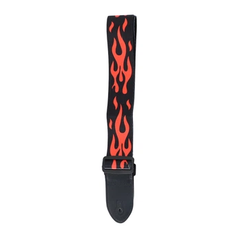 Ремінь до гітари Alfabeto STRP1515-FLAME