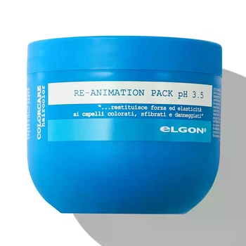 Відновлююча маска Elgon для пошкодженого волосся Colorcare Re-Animation Pack 500 мл