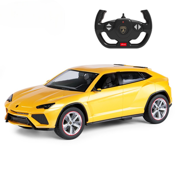 Машинка Lamborghini URUS желтый RASTAR модель 1:14 Автомобиль на дистанционном управлении + пульт