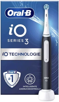 Elektryczna szczoteczka do zębów Oral-B iO 3 Matt Black (8006540730744) (955555907282576) - Outlet