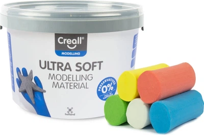 Набір для творчості Creall Ultra Soft 5 кольорів 1100 г 25946 (8714181259462)