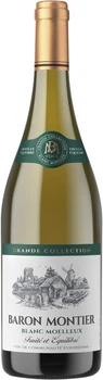 Вино Baron Montier Blanc Moelleux белое полусладкое 11% 0.75 л (3531380093704)