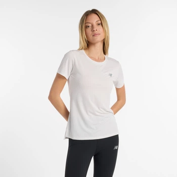 Жіноча сіра футболка New Balance Sport 36 (S) (WT51244GYM)