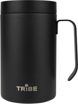 Термокружка Tribe Adventure Mug T-FA-0032-black 450 мл чорна