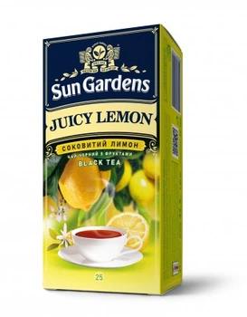 Чай чорний Juicy Lemon (ф/пак), 25х1.7гSun Gardens