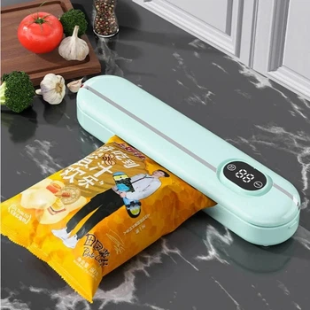 Вакуумный упаковщик для продуктов Vacuum Sealer, с LED дисплеем