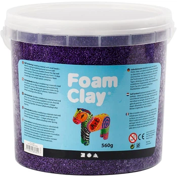 Набір для творчості Creativ Company Foam Clay 560 г 78877 Фіолетовий (5712854081641)