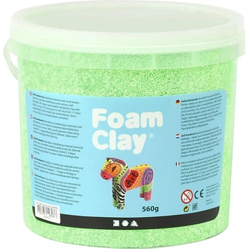 Набір для творчості Creativ Company Foam Clay 560 г 78827  Неоново-зелений (5707167246276)