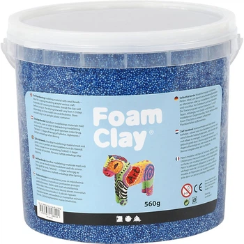 Набір для творчості Creativ Company Foam Clay 560 г 78822 Синій (5707167246122)