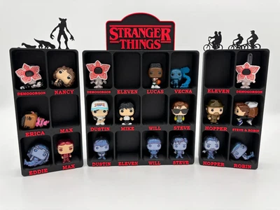 Полиця-органайзер для колекційних фігурок Funko Pop у стилі серіалу Stranger Things. Aivory