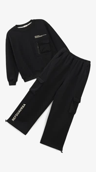 Костюм світшот+штани для хлопчика C62611 134 см Чорний shop (2000999405006)