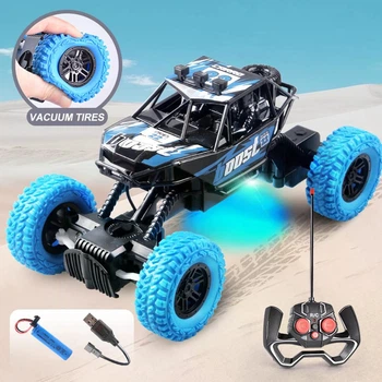 Машинка багги на пульте управления Monster Truck на 21,5см синий (743)
