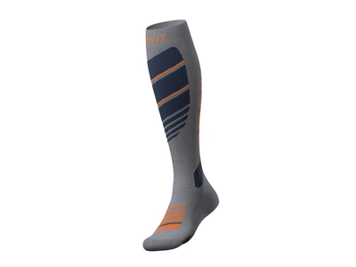 Термо-носки высокие для девочки Crivit SmartStep SUPPORT-FORCE 457510 39-40 Серый