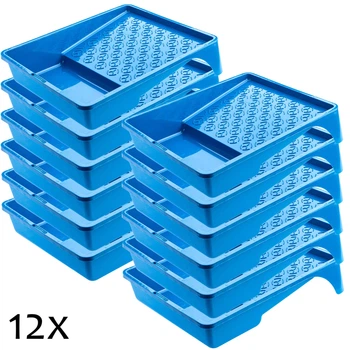 Набір малярських кюветок Frok 25 x 33 см, 12 шт. Сині (ZES5902730388029)