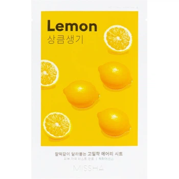 Маска для лица Missha Airy Fit Lemon Sheet Mask 19 г (8809747963768)