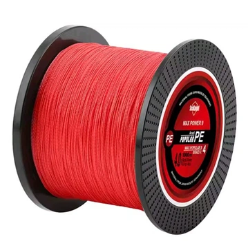 Шнур плетеный рыболовный SeaKnight MAX POWER II 1000 м 5.0# 0.37 мм 22.68 кг 50 lb red