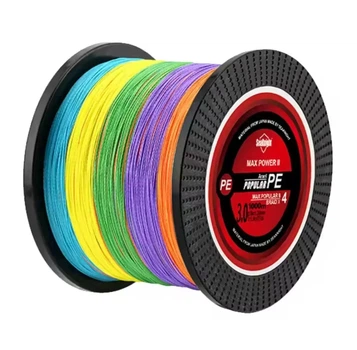 Шнур плетеный рыболовный SeaKnight MAX POWER II 1000 м 0.6# 0.128 мм 4.54 кг 10 lb multicolor