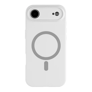 Чохол Premium Glow Silicone Case Full Camera with Magsafe для iPhone 17 Air White