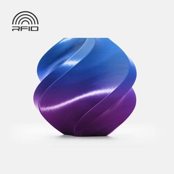 Пластик Bambu Lab PLA Silk multi Color Aurora Purple с катушкой 1 кг 13909