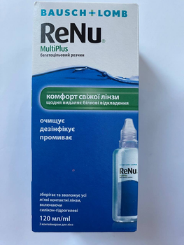 Раствор для контактных линз ReNu 120 мл Bausch & Lomb