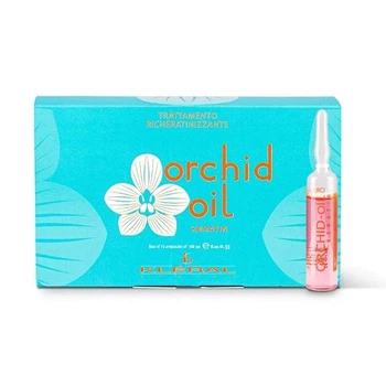 Ампулы для волос Kleral System Orchid Oil Keratin Treatment Ampoule, с маслом орхидеи и кератином, для восстановления и питания волос, 10 шт × 10 мл