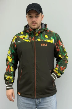 Чоловіча Вітровка Sun`s House розмір: 50 Зелений (арт. SB-19118-sport-green)