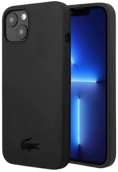 Etui Lacoste do iPhone 14 Plus Silicone Black (LCHCP14MSK)
