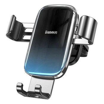 Держатель (Холдер) Baseus SUYL-LG01 Glaze Gravity Car Mount, Черный - 214305