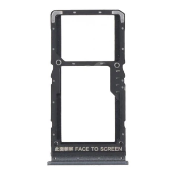 Держатель SIM-карты Xiaomi Redmi Note 11 5G, С разъемом на карту памяти, Серый - 318198