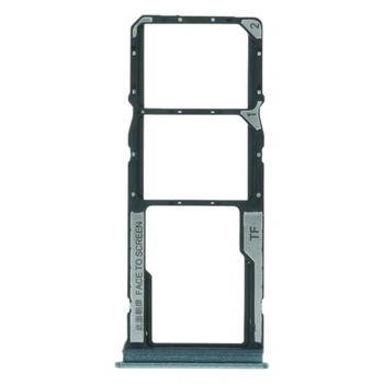 Держатель SIM-карты Xiaomi Redmi 14C, С разъемом на карту памяти, Зеленый - 558826