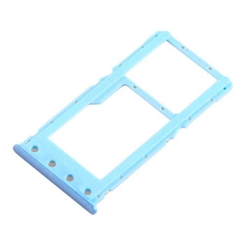 Держатель SIM-карты Xiaomi Redmi 6 / Redmi 6a, С разъемом на карту памяти, Синий - 242571