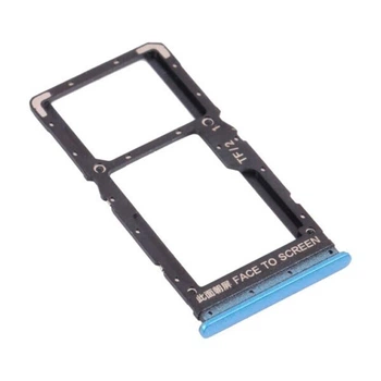 Держатель SIM-карты Xiaomi POCO M4 Pro 5G, С разъемом на карту памяти, Синий - 281495